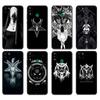 Черный чехол из ТПУ для Huawei Y9S Y6S Y8S Y5P Y7P Y8P, чехол для Huawei Y5 lite Prime 2018 Y6 2019, чехол с пентаграммой 666, демонический сатанинский