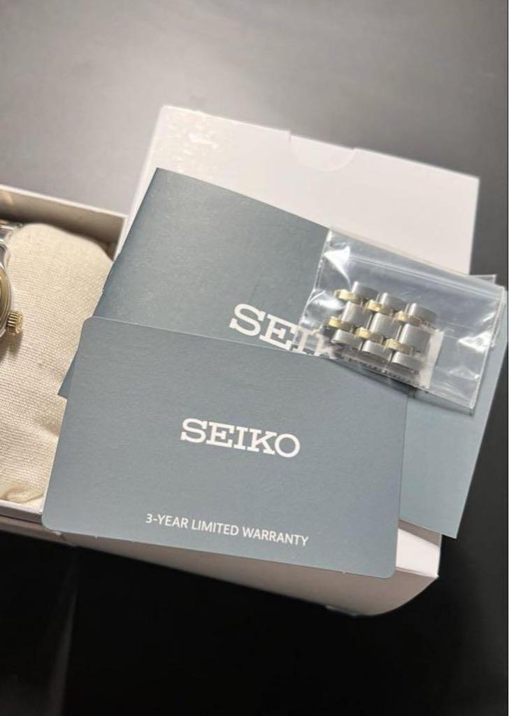 [Б/У] Часы SEIKO Presage Серебристые/Золотистые