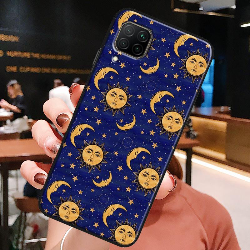 Чехол Sun Moon Star Астрологический Небесный Для Huawei Honor X8a X7a X9a X8 50 70 90 Lite Magic5 Pro P20 P30 P40 P50 P60 Nova 9 5T