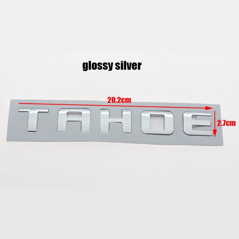 1PC 3D ABS Car Logo Side Sticker Tail Bumper Badge Auto Rear Trunk Emblem Decals Styling Accessories