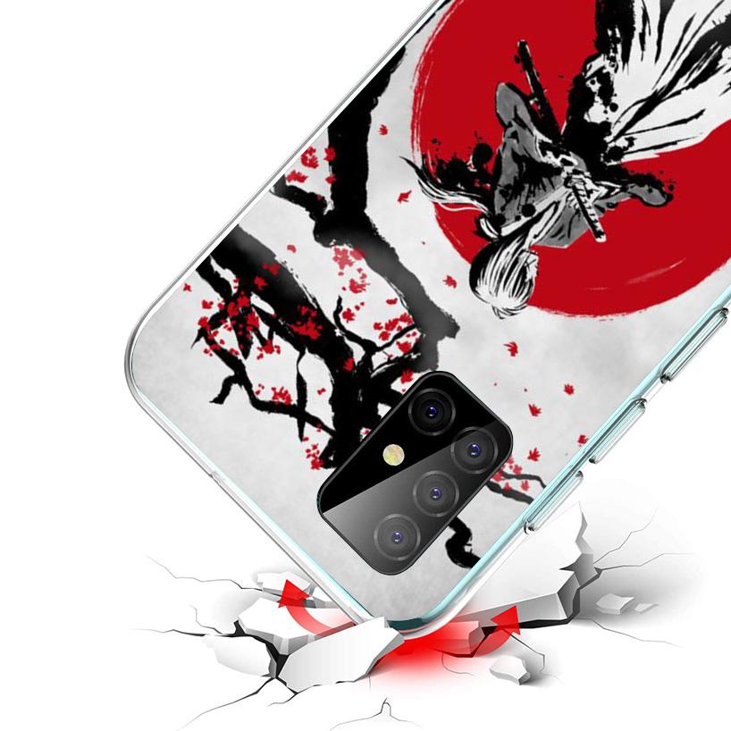 Rurouni Kenshin Anime Phone Case For Samsung Galaxy A52 A32 A22 A12 A51 A31 A50S A30S A20S A10S Note 20 Ultra 10 Plus S10 A72 A7