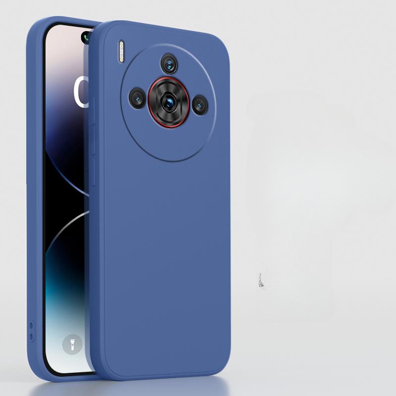 Для ZTE Nubia Z70 Ultra Liquid силиконовый ремешок чехол для Nubia Z60S Pro Z60 Ultra Soft TPU защита камеры противоударный чехол