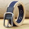 Tactical Hunting Pin Buckle Belt Unisex Trendy Nylon Girdle Fashion Luxury Design Jeans Accessories Business for Men Canvas Belt