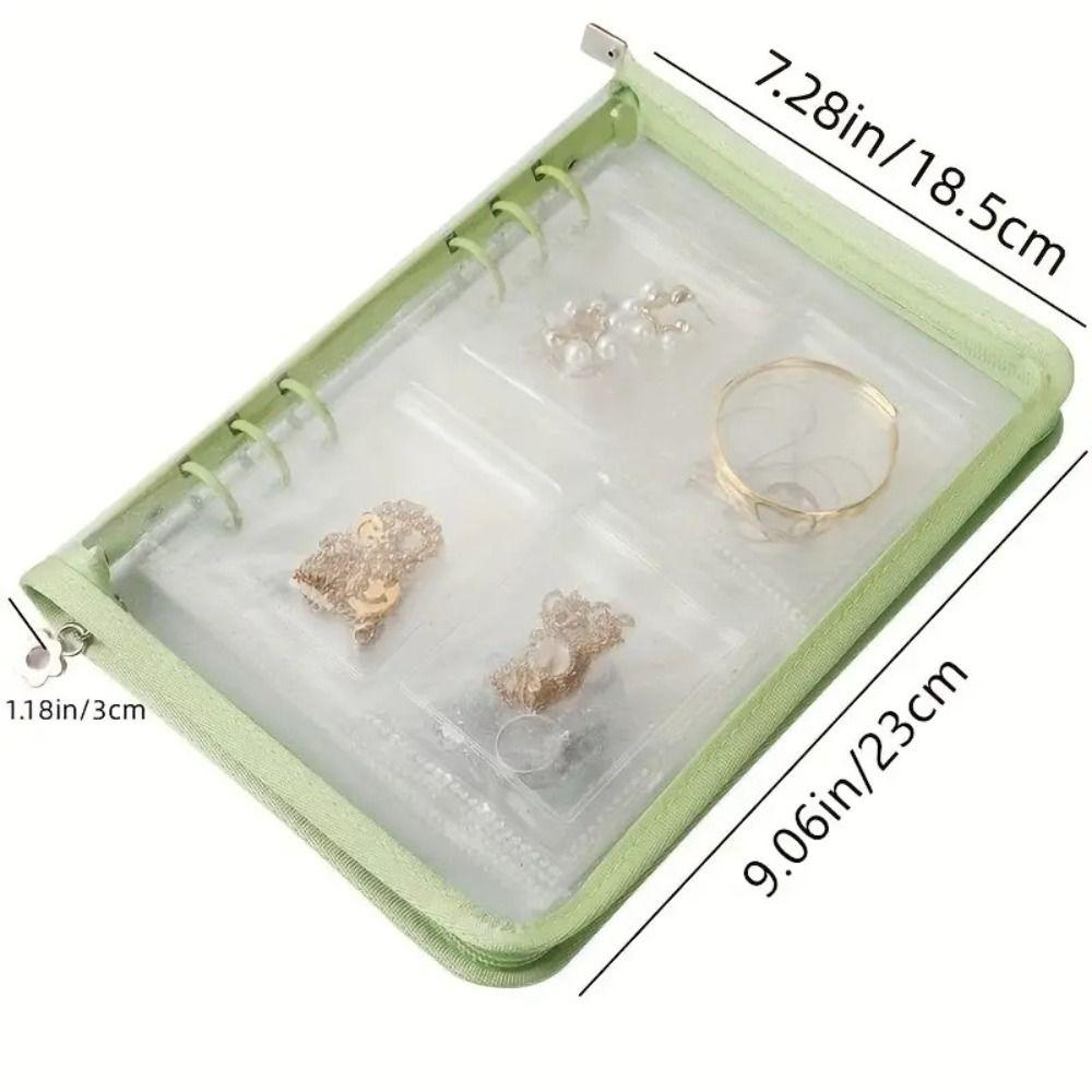 Буклет для хранения ювелирных изделий большой емкости, органайзер для ювелирных изделий с отрывными листами, герметичный пакет для украшений, небольшой предмет