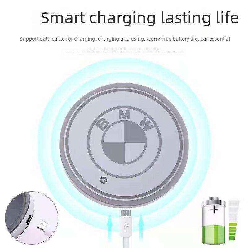 Colorful LED Car Interior Anti-Skid Mat with Breathing Ambient Light