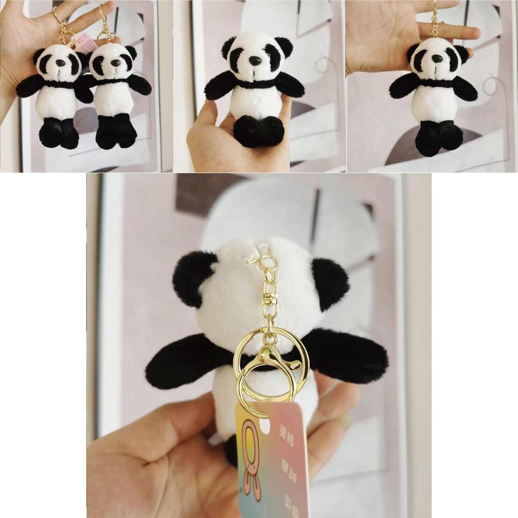 Оригинальный плюшевый брелок Панда Милый Мягкий Животное Кукла Мягкая Игрушка Аксессуар для Сумки