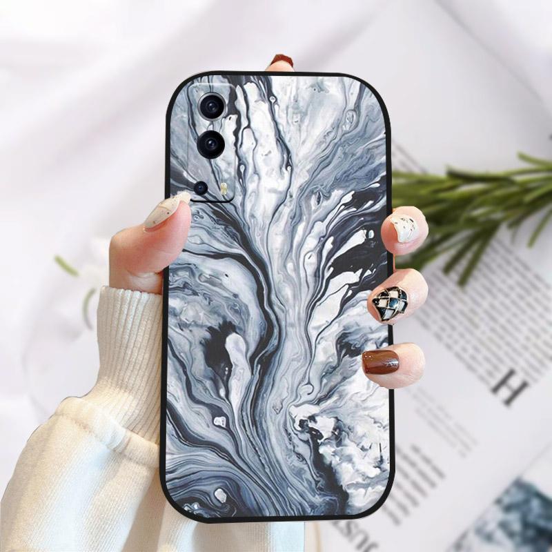 Чехол-крышка для Vivo Y72 Y52 5G, стильный, окрашенный, силиконовый, мягкий ТПУ, защитный корпус для телефона, для Vivo Y 72 52 5G, ударопрочный бампер