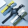Силиконовый ремешок GBA800 для Casio G-SHOCK GBA-800 GMA-B800 GMD-B800 GBD-800 Мужские наручные часы для активного отдыха Браслет Аксессуары