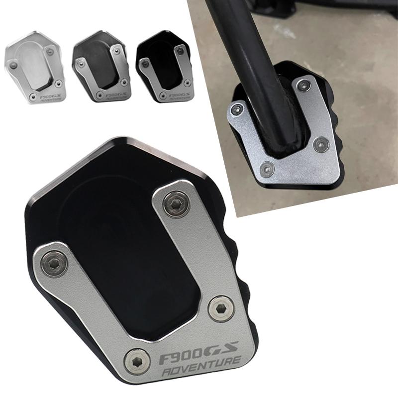 For F800GS F900GS ADV ADVENTURE F800 F900 GS Motorcycle CNC Kickstand Foot Side Stand Extension Pad Support Plate Enlarge Stand