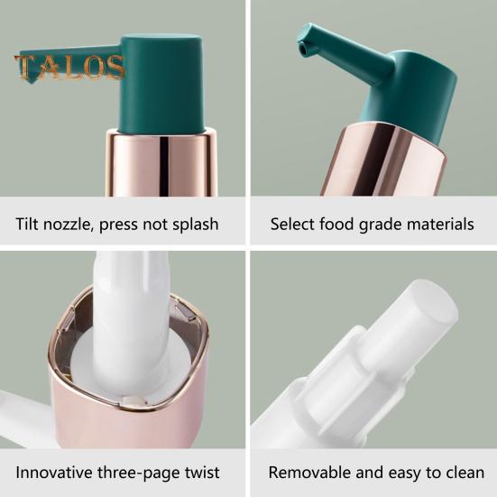 Головка насоса для бутылок, долговечная наклонная насадка на 11,5 градусов, практичная практичная головка насоса, диспенсер для томатного соуса чили, соевого соуса для ресторана