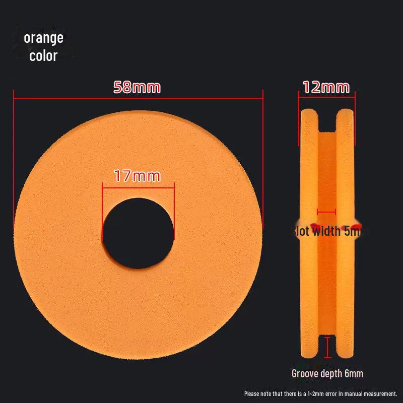 Рыболовная катушка Pan Laoban EVA Foam 6 см с отверстием - прочный аксессуар для снастей