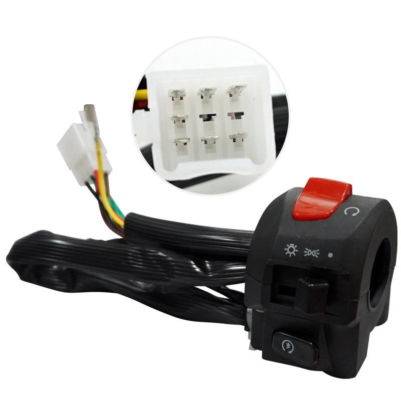 Motorcycle Handlebar Switch Assy Assembly for Suzuki 125 EN125 HJ150 Headlight Switch Turn Signal