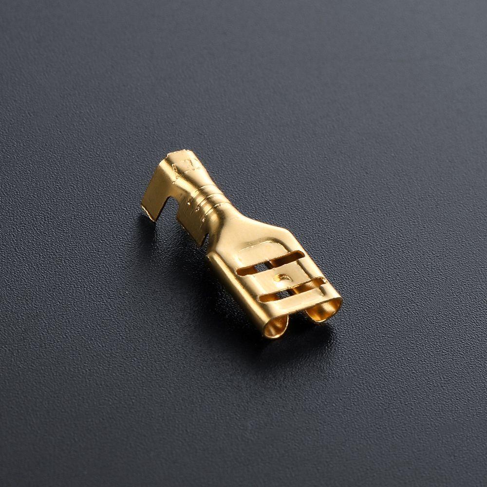200PCS Set Female Spade Durable 200pcs Butt Connector Electrical Crimp Terminal Insulated Wire