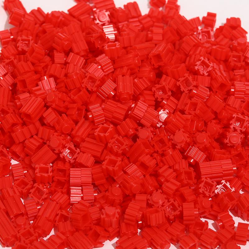Совместимо с LEGO 0,8 см и конструкторами на нитке, развивающие сборные игрушки для детей.