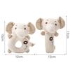 Кольцо Promise Babe Ring Stick Rattle Toy, погремушка, игрушка для младенцев, игрушка из ткани для младенцев, слон, органический хлопок, подарок для младенцев, развивающая игрушка, подарок для новорожденных детей