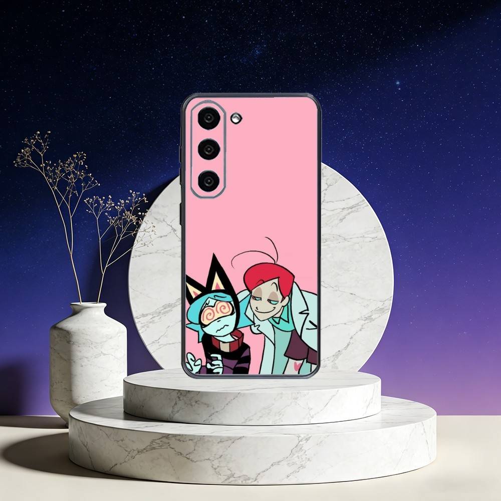 Anime P-Psychocuties Phone Case For Samsung Galaxy A73,A72,A71,A70,A53,A52,A51,Others Soft Black Cover