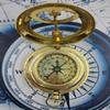 Handmade Brass Nautical Sundial Compass – 7 Cm, Antique Design, Functional Navigation Tool