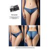 Vintage Lace Panties Soild Color Breathable Underwear Women French Sexy Lace Bow Lingerie Female Mid-waist Thin Mesh Briefs XXL
