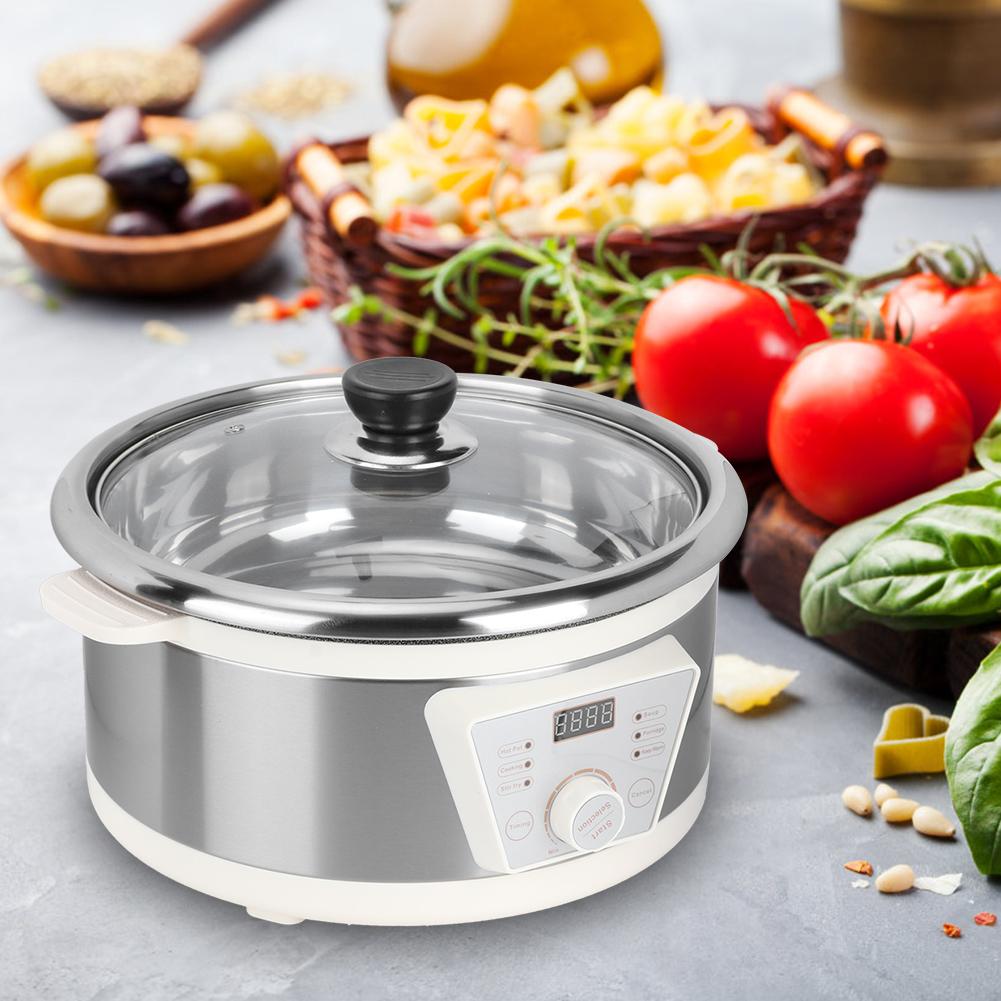 4L многофункциональный электрический хот-пот ABS жаровня бытовая кухонная утварь для приготовления пищи EU вилка 220V