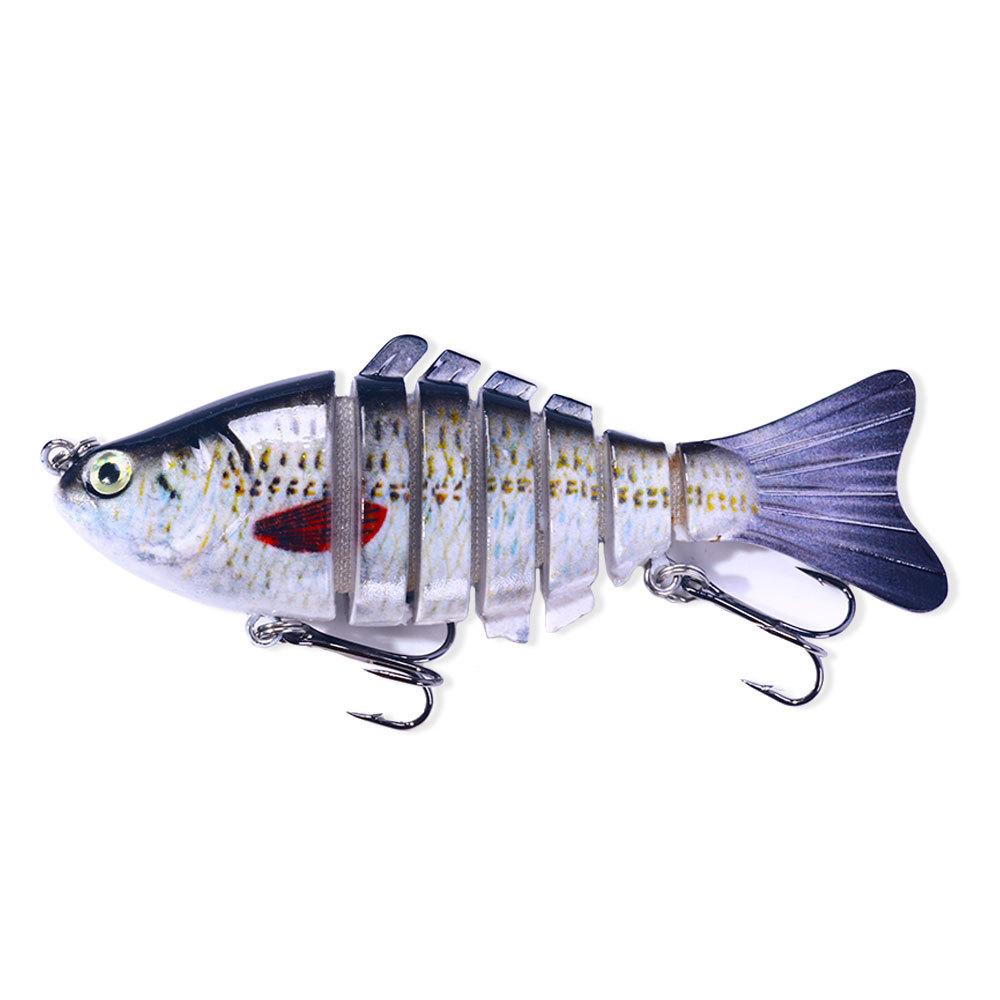 10 см 15 г 7-сегментная Воблер-приманка Щучьи Воблеры Крэнкбейт Рыболовная приманка Многосуставная Жесткая приманка Маски Спиннинговая Искусственная приманка 2026 Новинка