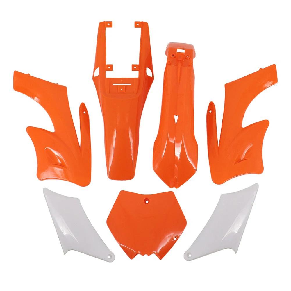 FDDY 1 Set High Strength Plastic Fender Fairing Body Kits For Chinese 2 Stroke 47cc 49cc Apollo Orion Mini Dirt Bike Accessories