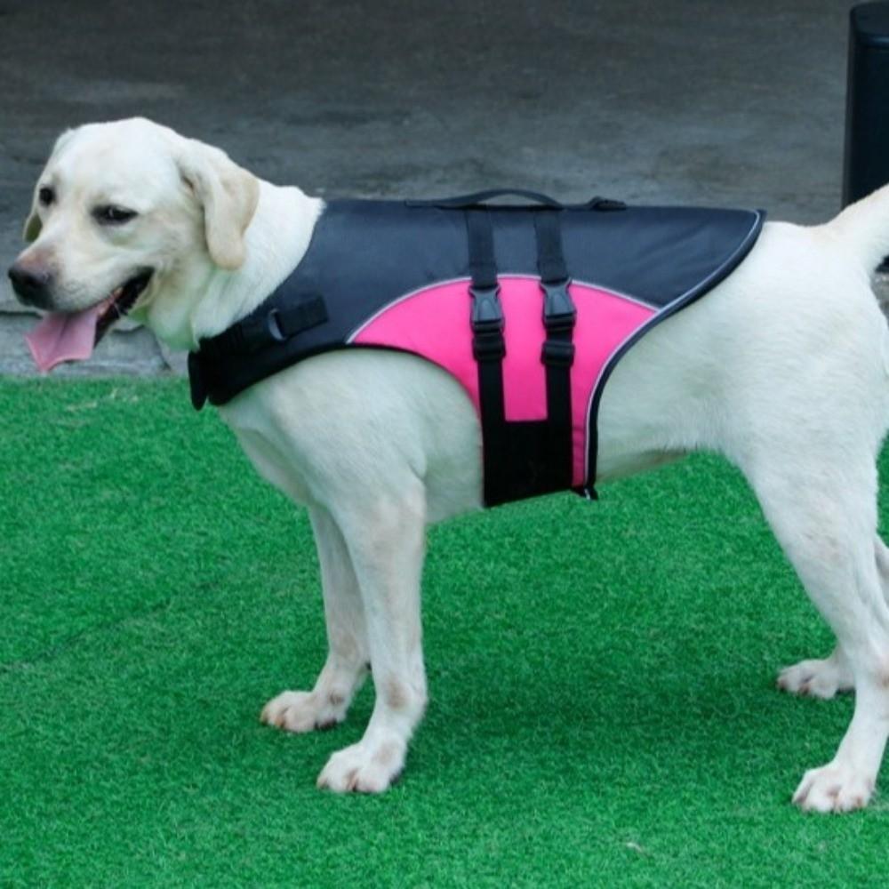 Adjustable Pet Safety Vest Enhanced Buoyancy Dog Swimming Suit  Outdoor Activities