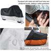 Motorcycle Cover Universal 190T Motorbike Protective Cover Rainproof & Sunproof & Dustproof with