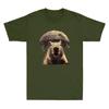 Capybara Selfie with UFOs Weird Funny Capybara Animal Meme Novelty Unisex's T-Shirt