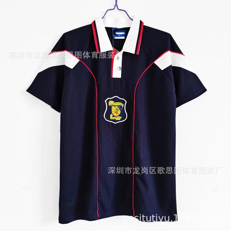 Retro France England National Team Football Jersey Home Away Soccer Uniform Men