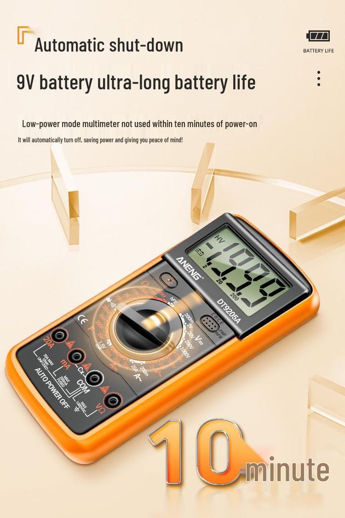 ANENG DT9205A Высокоточный цифровой мультиметр для электриков