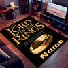 Custom personalization The Fellowship of the Ring Print Area Rug - Soft, Washable Non-Slip Indoor Mat,Living Room,Home&Office Decorative Rug