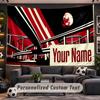 Wall Hanging Tapestry Custom NameArctic Monkeys Pattern Personalized Printed Fabric Wall Decor