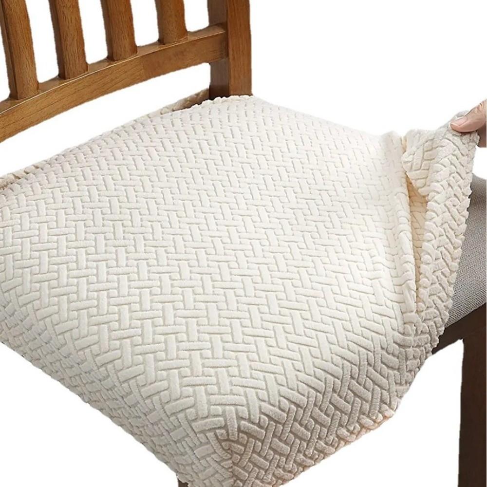 Removable Slipcover Washable Anti-Dust Chair Covers Jacquard Chair Seat Covers  Upholstered Chair