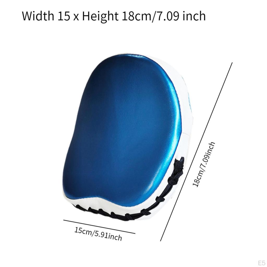 Боксерские изогнутые боксерские перчатки Focus Punching Mitts Strike Round Pad Breathable Hand Target gloves для практики
