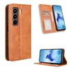 For Itel Power 55 5G Leather Case Wallet Stand Retro Texture Phone Cover