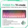 Akko MonsGeek FUN68 FUN60 PRO&MAX HE Magnetic Keyboard 60% 65% Gaming Keyboards Rapid Trigger 8K Custom Keyboard Gamer Esports