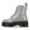 Dr. Martens Молли Удобные Универсальные Короткие Ботинки Женские ботинки Серебристые 26227040