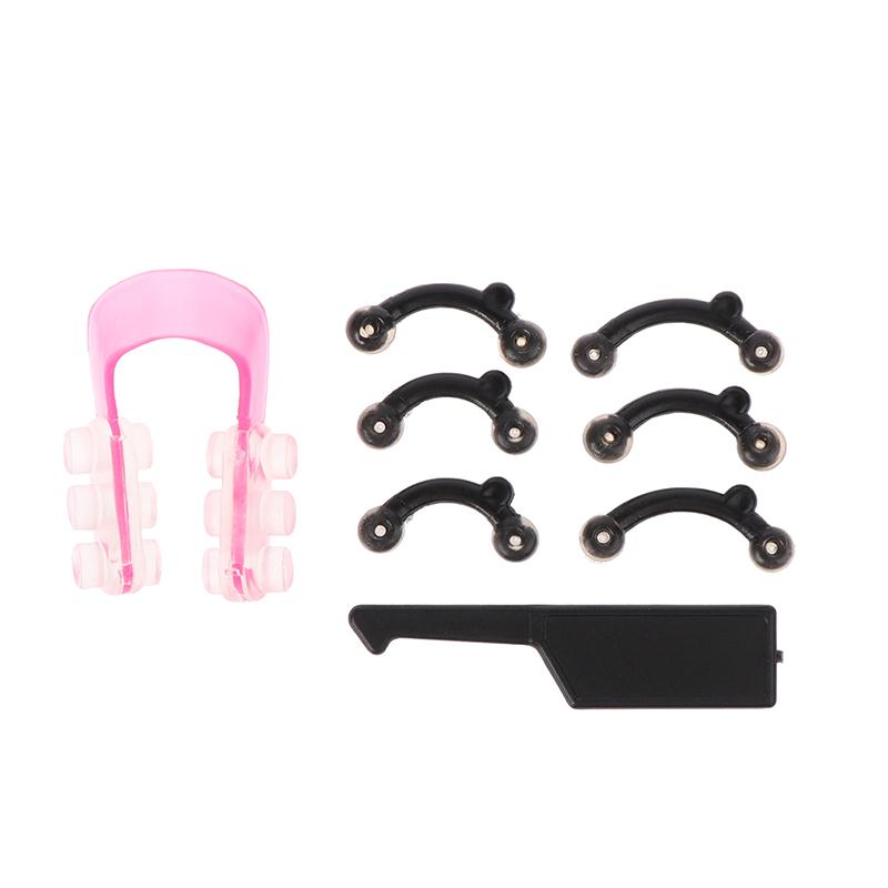 6PCS/Set 3 Sizes Women Beauty Nose Up Lifting Bridge Shaper Massage Tool No Pain