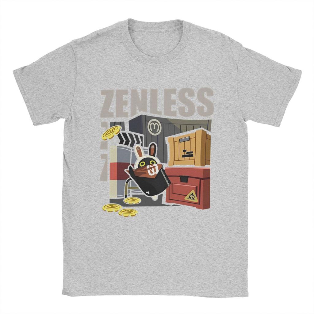 ZENLESS ZONE ZERO EOUS Одежда для фанатов игры Футболка Мужская Женская Новинка Хлопок Графический принт Одежда