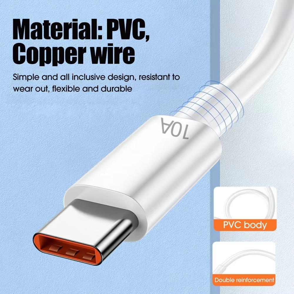 Mobile Phone USB Fast Charging Wire USB Data Cable Cord New Type C Cable for Huawei