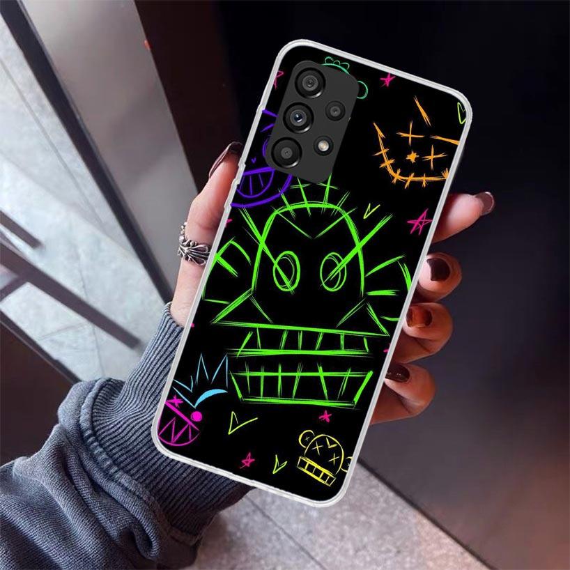 Simple Pattern Graffiti Phone Case For Samsung Galaxy A17 A16 A15 A14 A13 A57 A56 A55 A54 A53 A37 A36 A35 A34 A33 A26 A25 A24 A2