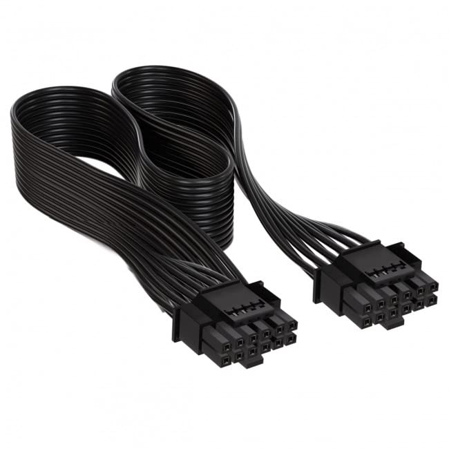 Xiwai Модульный кабель питания Dual ATX 8-pin на 12VHPWR ATX 3.0 PCI-E 5.0 для видеокарт 3080 3090 TIPSU 16-pin 12+4P