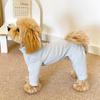Warm Elastic Pet Jumpsuit Windproof Dog Fleece Pajamas Pet Four Legged Pants  Small Medium Dogs