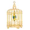 1/12 Metal Dollhouse Birdcage Dollhouse Miniature Bird Cage for 1/12 1/6 Dollhouse Decoration