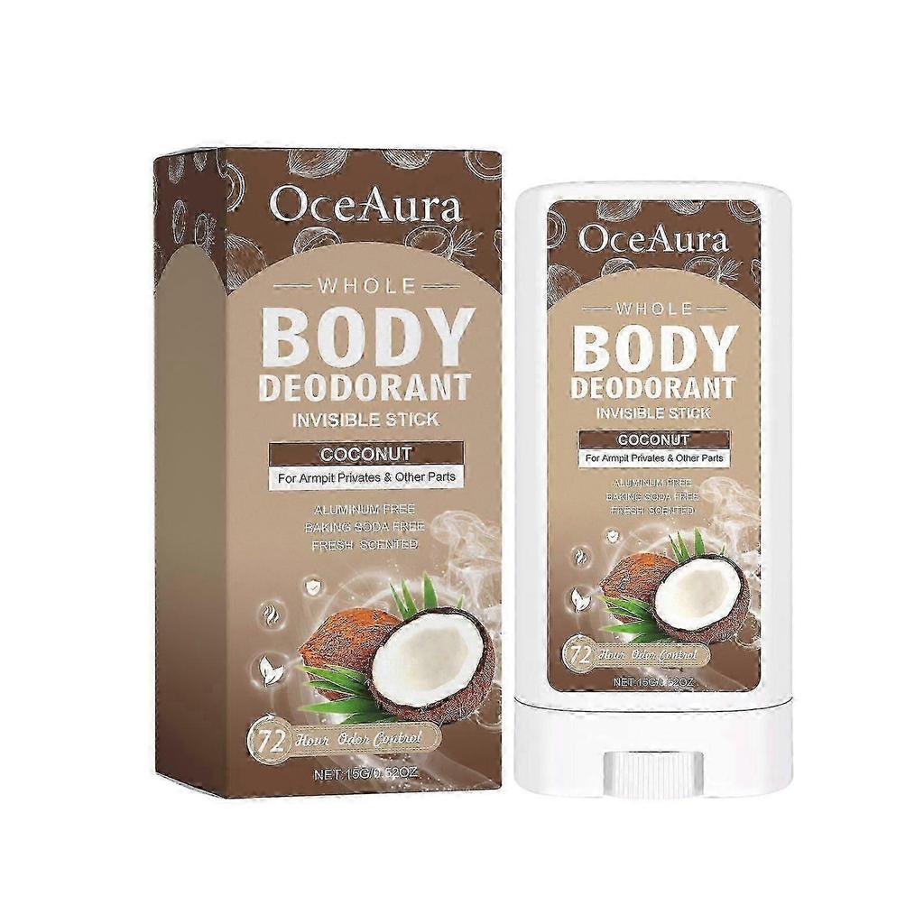 Coconut Body Deodorant Stick Natural
