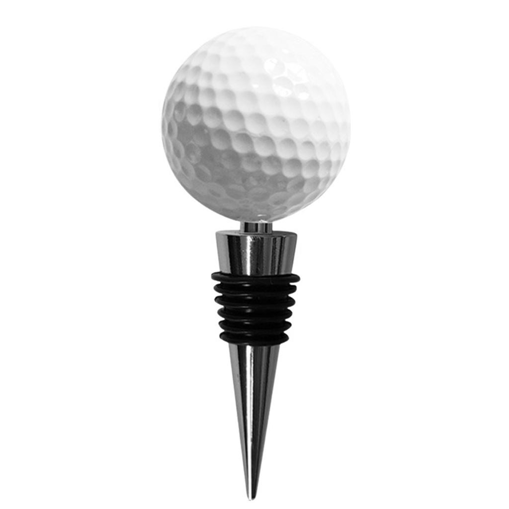 Stainless Steel Golfs Wine Preserver Present Unique Golfs Ball Design For Enthusiasts. Golfs Lovers Collection