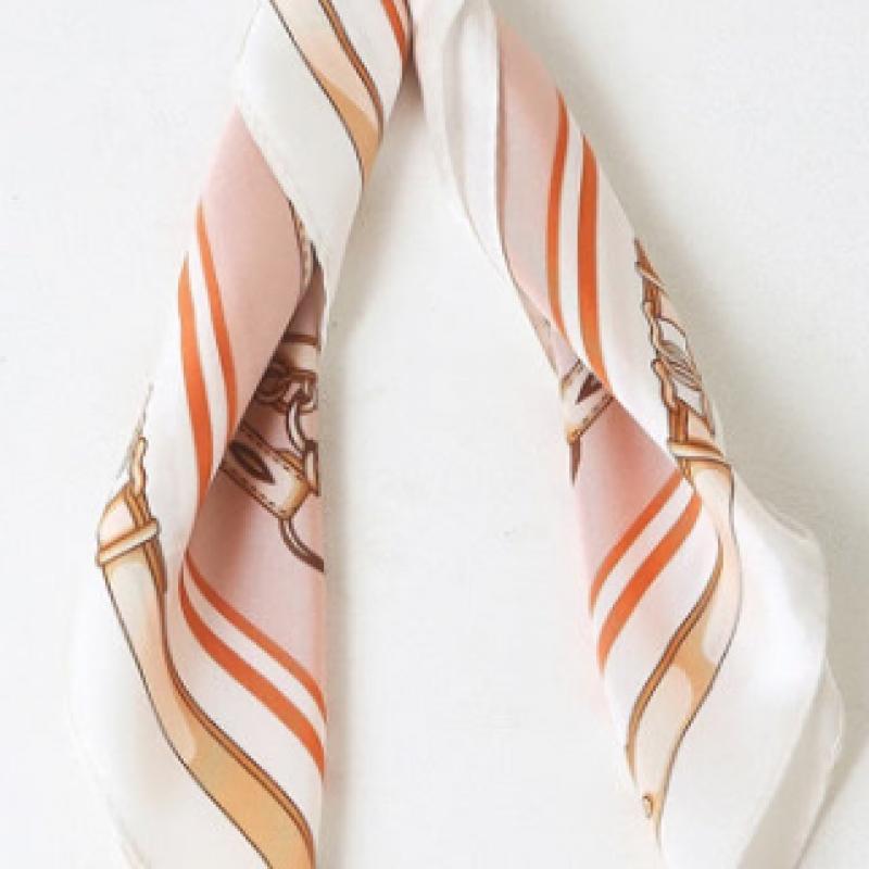 Daks Pink Dd Chain Scarf   Ring Set Dcsc6e702p2