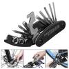 Bike Repair Kits 16-in-1 Bicycle Multi-tool with Tire Levers Hex Spoke Wrench