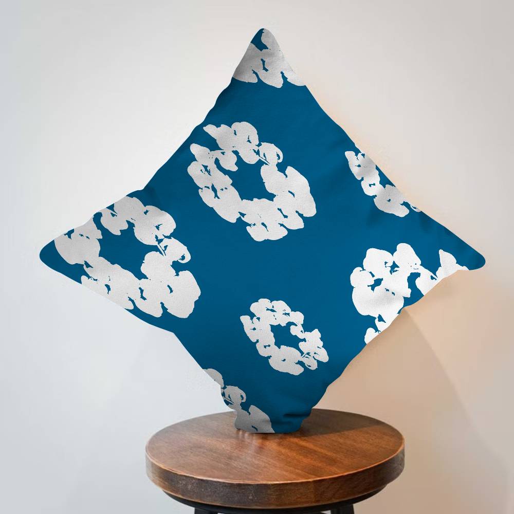 Роскошный D-Деним T-Tears Наволочка Подушка-игрушка для дивана автомобиля Рождественский подарок 40x40см 45x45см