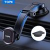 TOPK Magnetic Car Phone Holder 360° Rotation Cell Phone Mount for Air Vent Dashboard Suction Cup Stand for All Phones